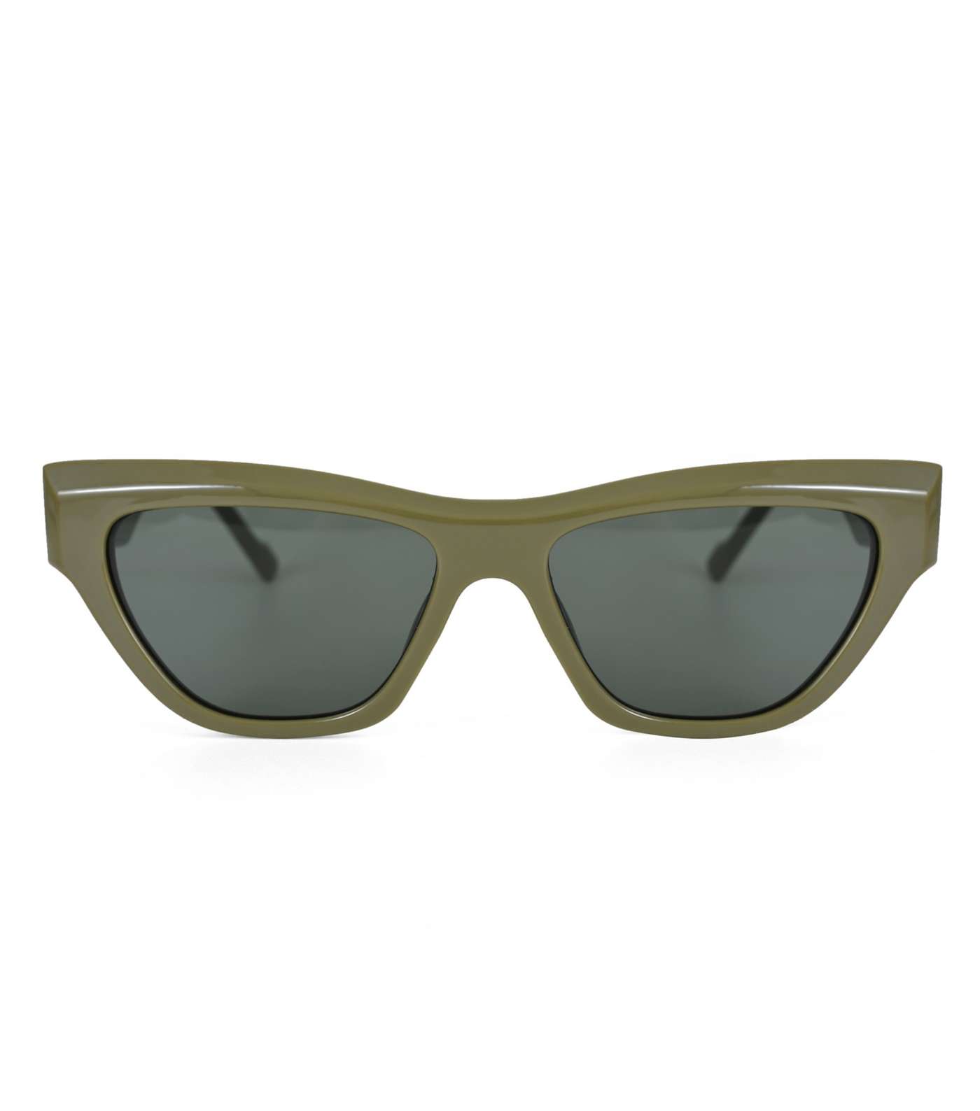 South Beach Khaki Cat Eye Sunglasses Image 3
