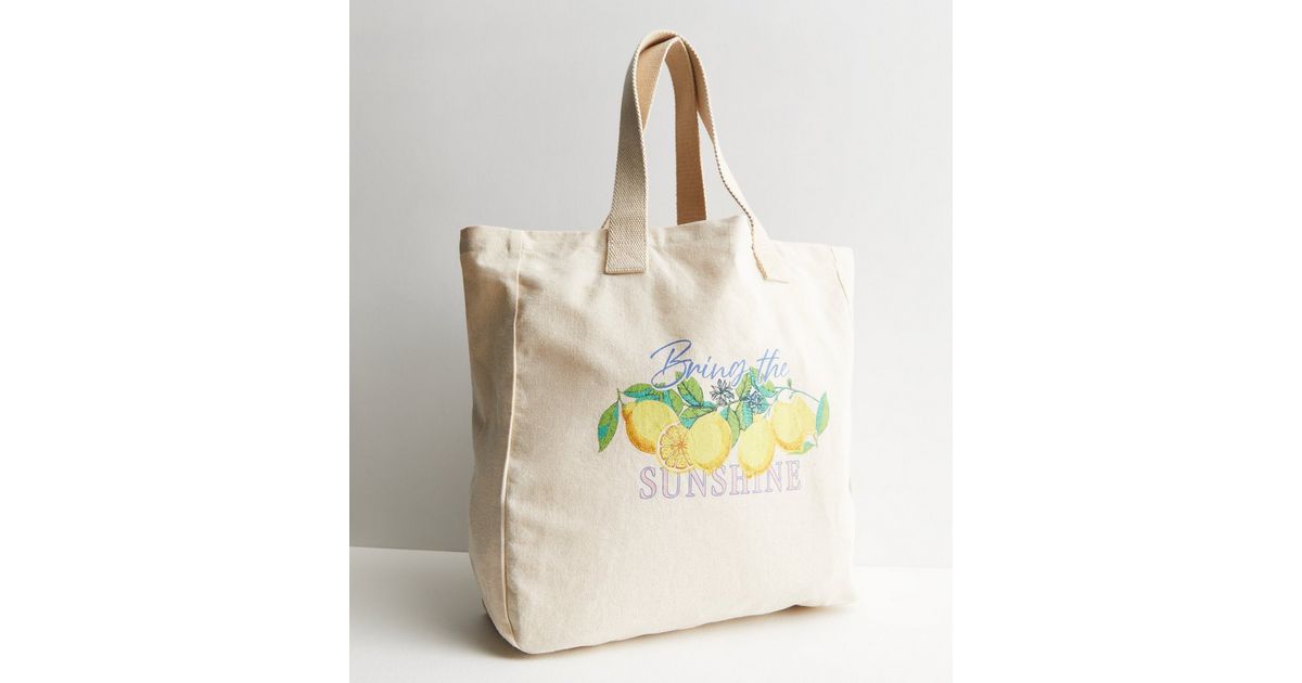 Girls Lemon Bag - Citrus & Sunshine