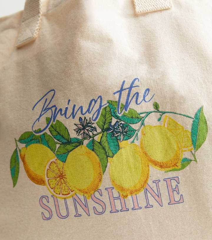 Girls Lemon Bag - Citrus & Sunshine