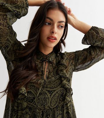 New look deals paisley dress