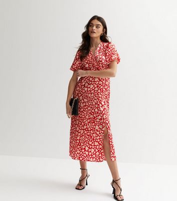 Twist knot midi store dress