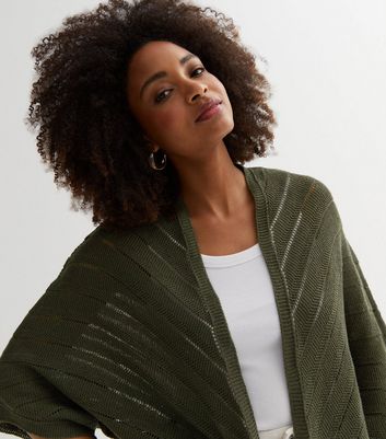 Olive green store kimono cardigan