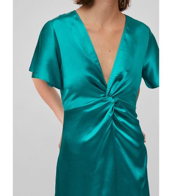 Topshop turquoise store dress