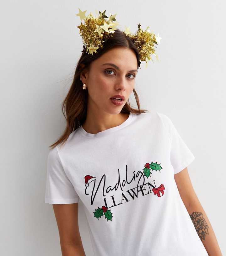 Christmas Logo Christmas T Shirts New Look New Look Ladies