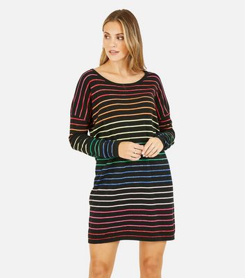 Graphic Knit Mini Dress - Women - Ready-to-Wear