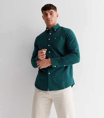 Farah Green Long Sleeve Shirt