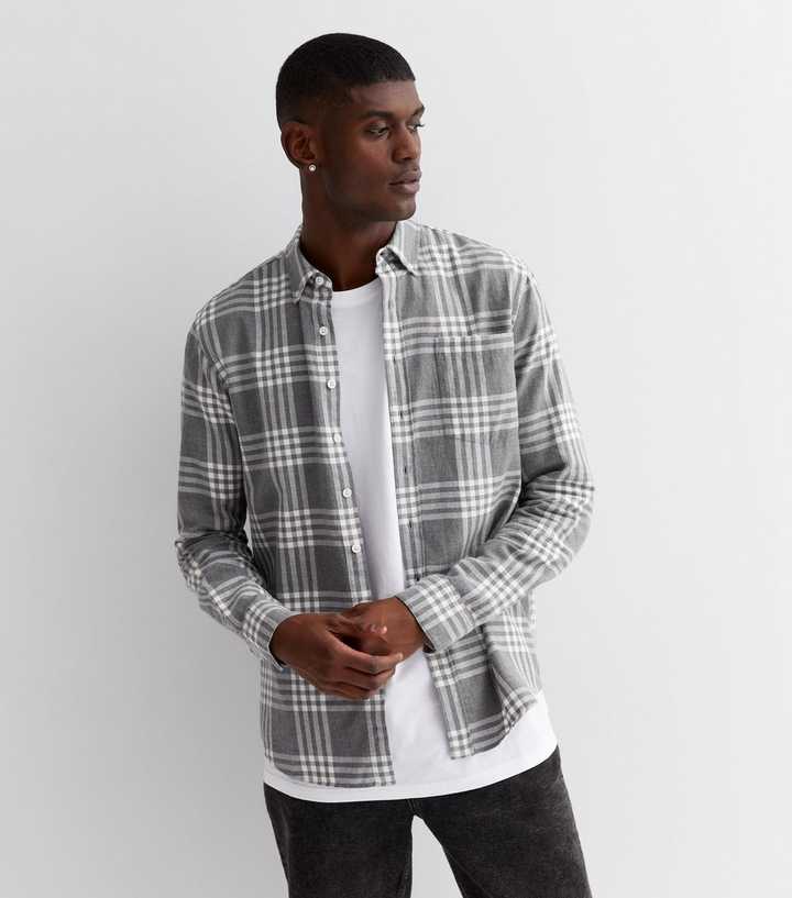 new fashion check shirt