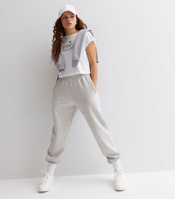 grey joggers girls