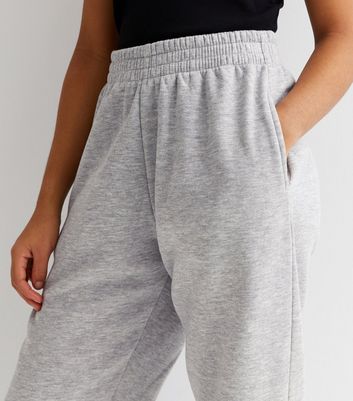 Girls grey cuffed store joggers