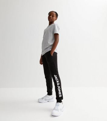 Jack and jones hot sale black joggers