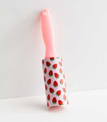 Pink Strawberry Lint Roller