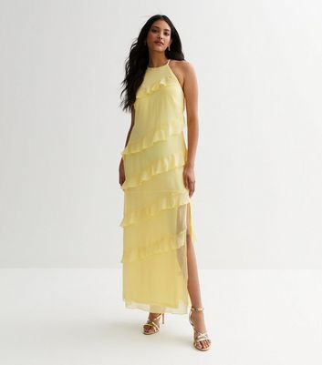 New look yellow dresses best sale