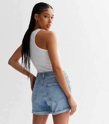 Short jean shop boyfriend femme