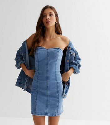 New look jeans on sale dress