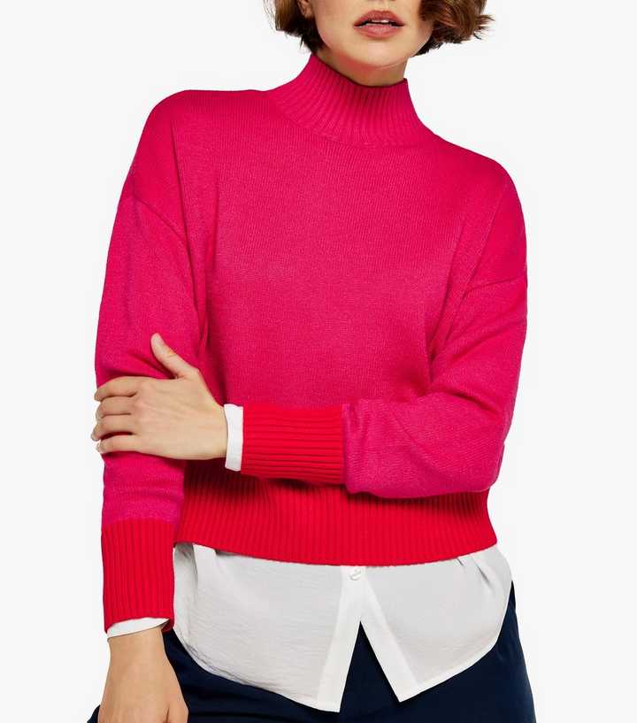 Pink Dye Jumper  Apricot Clothing