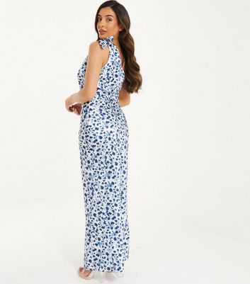 Quiz leopard store print maxi dress