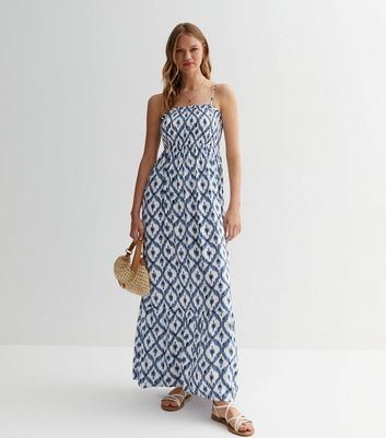 Smock sales maxi dress