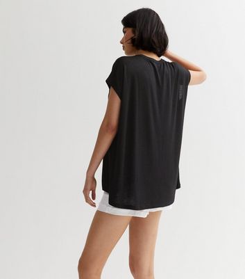 Dip hem outlet t shirt dress