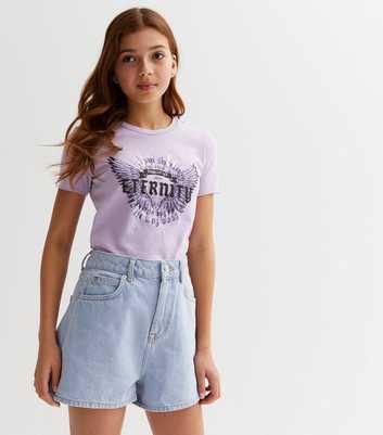 KIDS ONLY Lilac Eternity Logo T-Shirt
