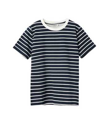 Name It Bright Blue Stripe T-Shirt