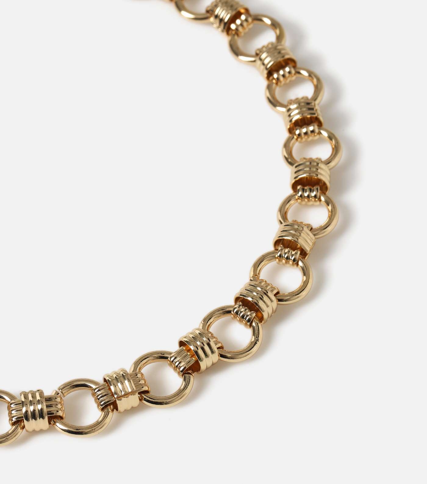 Freedom Gold Link Chain Bracelet Image 2