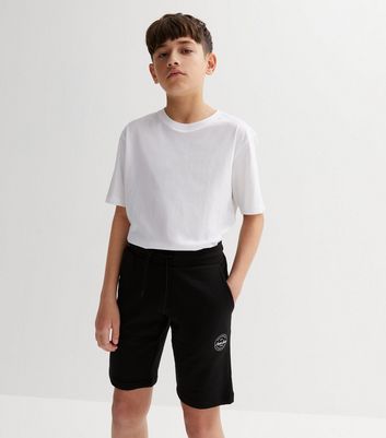 Black shorts juniors sale