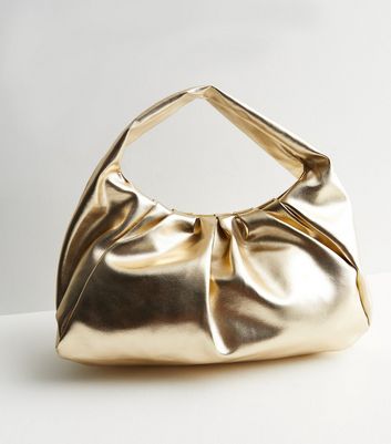 Gold on sale handle bag