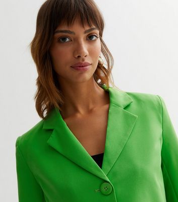 Crop green outlet jacket