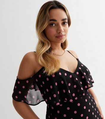 Petite off outlet shoulder dress