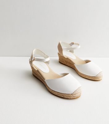 White closed-toe sandals from Jehovah | eBay