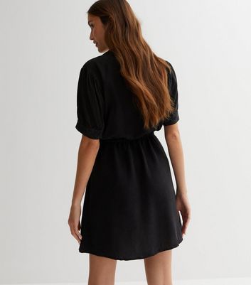 New look petite denim on sale dress