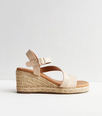 White wedge sandals sale new look