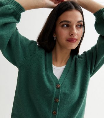 Forest green cardigan on sale womens