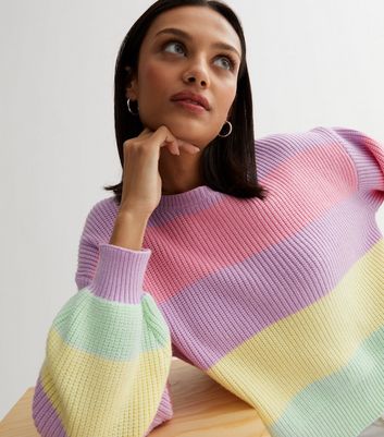 New look sales rainbow jumper