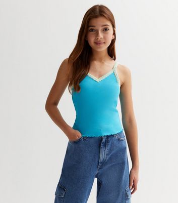 Turquoise cami best sale top