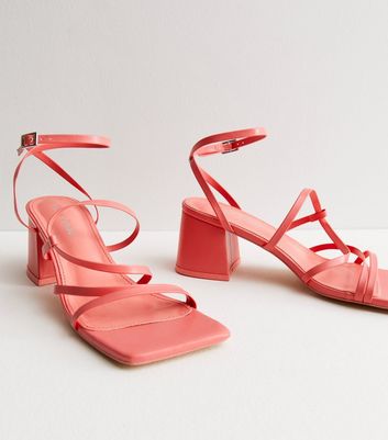 Coral Heels for Women - Up to 75% off | Lyst