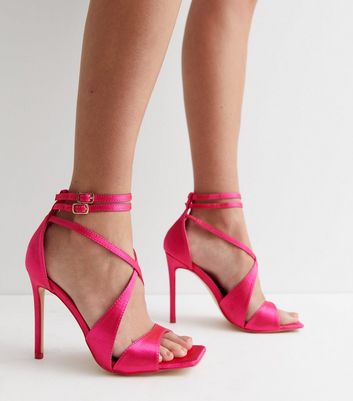 Women's Platform Super High Heels Sexy Ankle Strap Patent - Temu