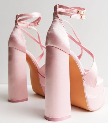 New look hotsell pink high heels