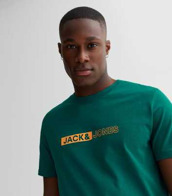 Jack and jones tee-shirt vert kaki homme