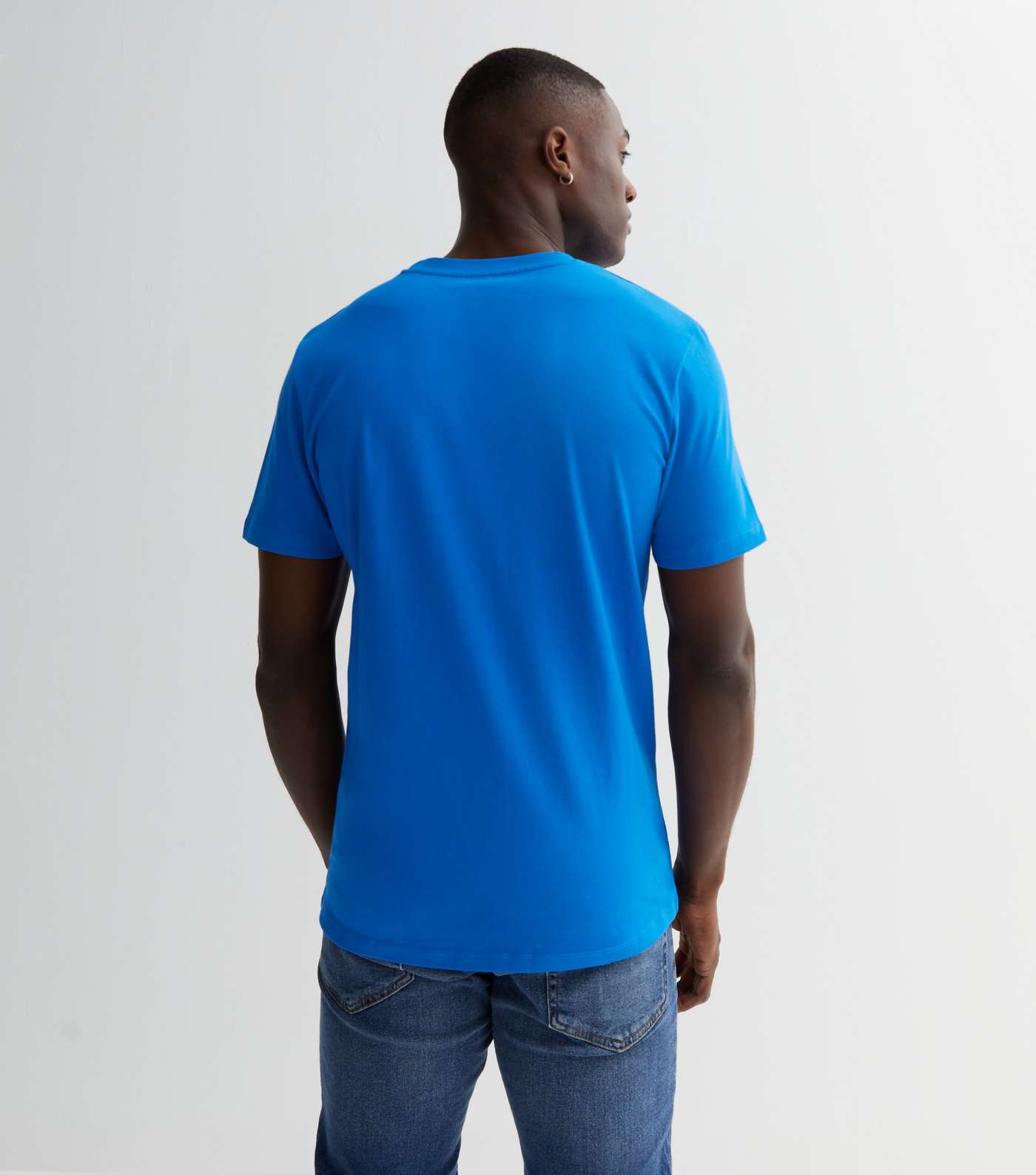 Jack & Jones Blue Logo T-Shirt Image 4