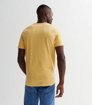 Light yellow 2025 t shirt mens