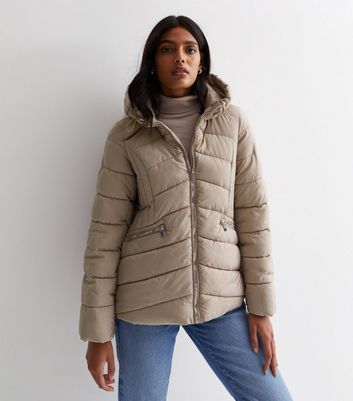 Women's fitted sale puffer coat