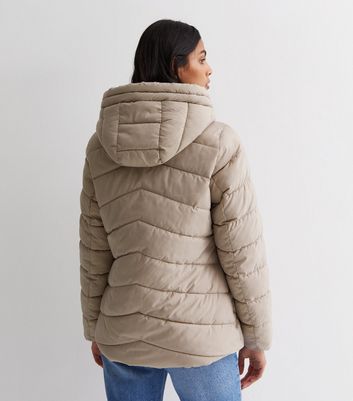 Fitted womens best sale puffer jacket