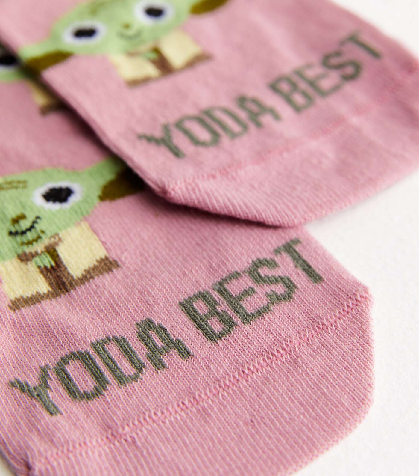 Pink Yoda Best Socks Image 2
