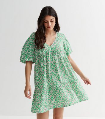 Patterned 2025 smock dress