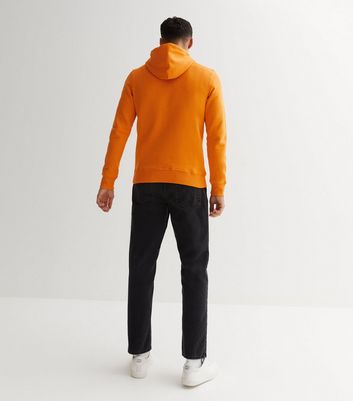 Bright on sale orange hoodie