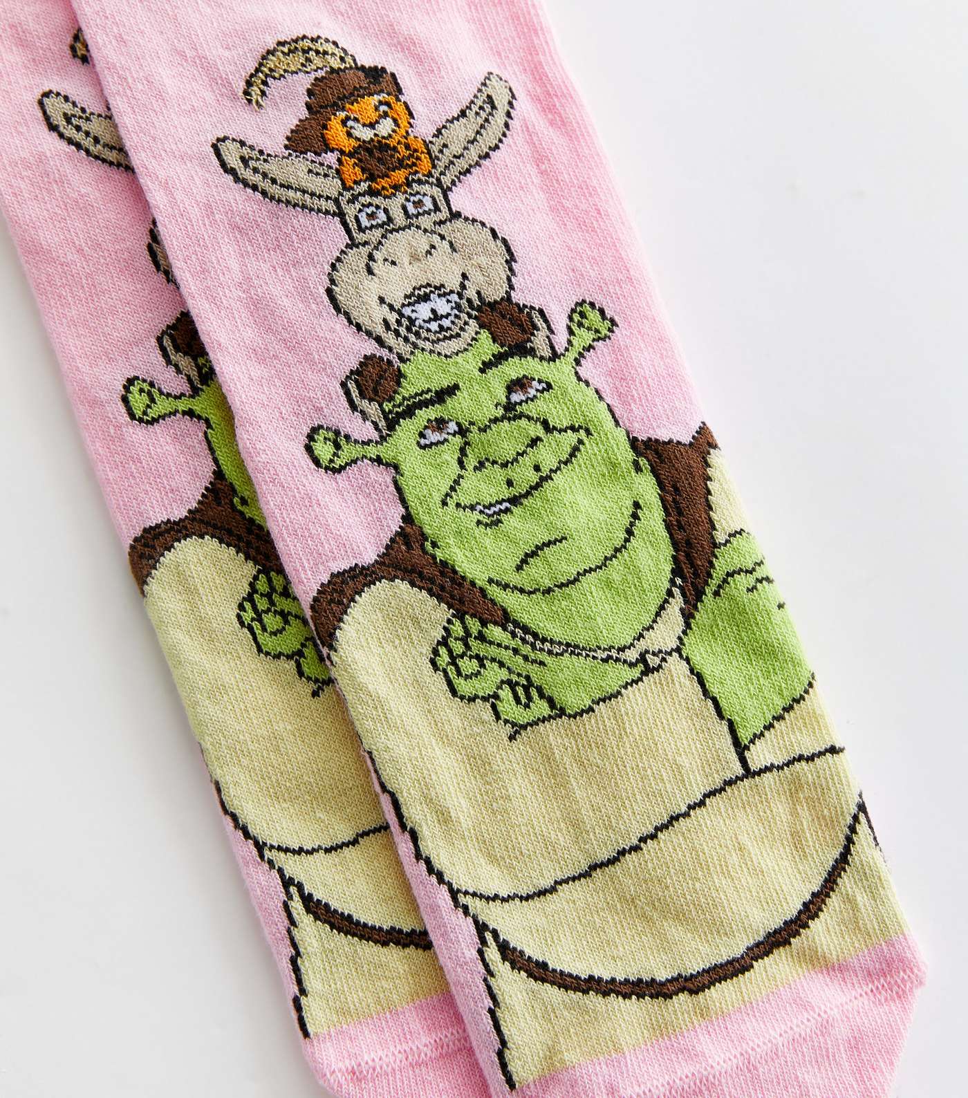 Pink Shrek Socks Image 2