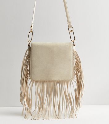 Gucci Red Suede Bamboo Fringe Shopper Tote Bag