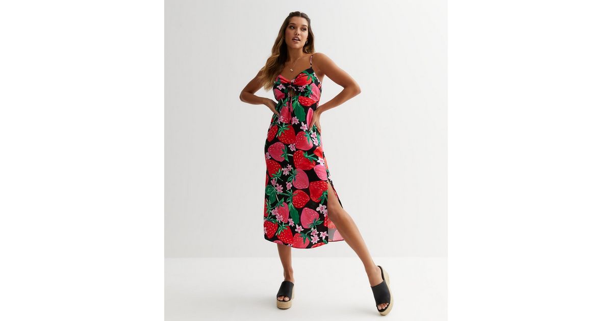 Strappy Midi Dress
