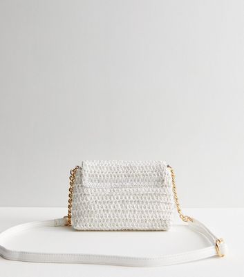 White straw tote sale